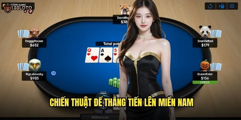 Tiến Lên Miền Nam 188loto Sôi Động Với Hàng Ngàn Game Thủ 3 Chiến Thuật Để Thắng Tiến Lên Miền Nam
