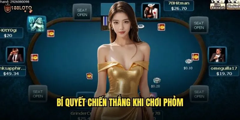 Phỏm 188loto Đỉnh Cao Với Giao Diện Sống Động Hấp Dẫn 3 Bí Quyết Chiến Thắng Khi Chơi Phỏm