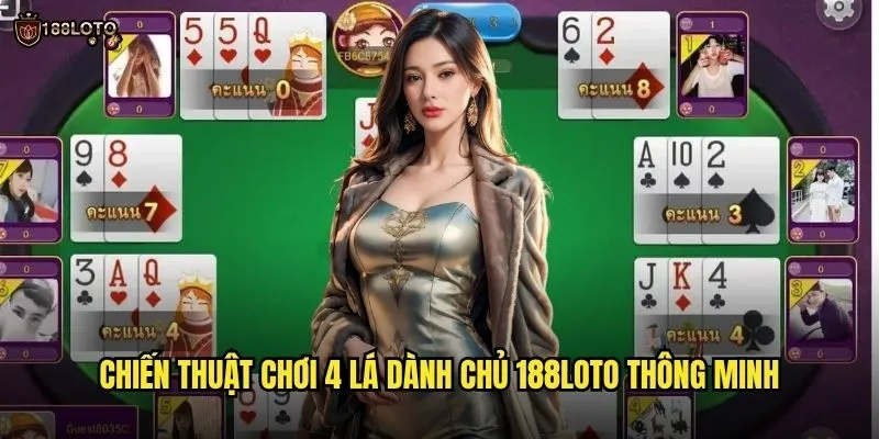 4 Lá Dành Chủ 188loto Thử Thách Trí Tuệ Cùng Bạn Bè 3 Chiến Thuật Chơi 4 Lá Dành Chủ 188loto Thông Minh