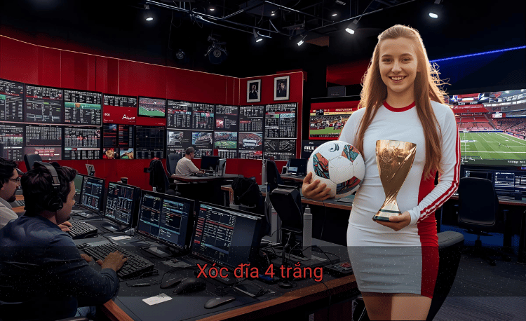 Xóc đĩa 4 trắng